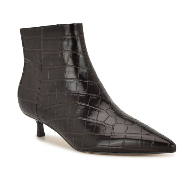 Nine West Turrel Kitten Heel Ankle Booties