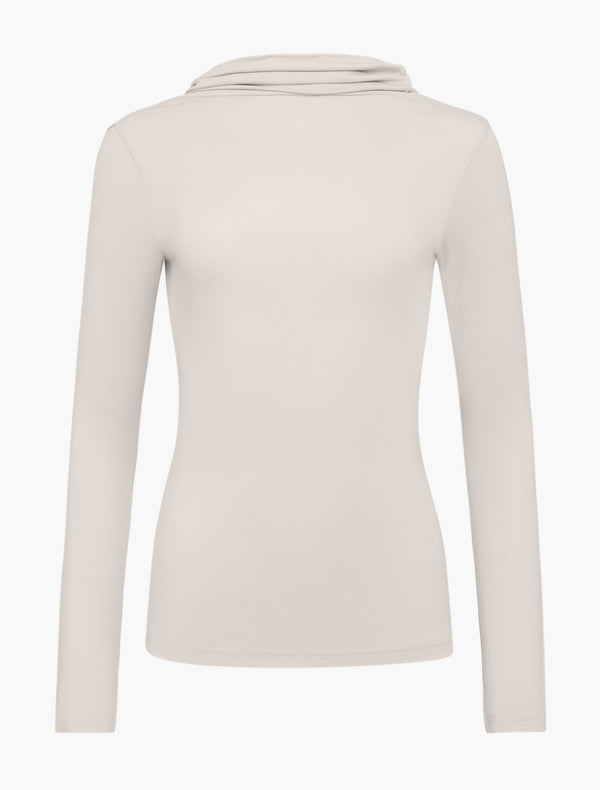 Ninety Percent Anjea Reversible Top In Enoki Mushroom