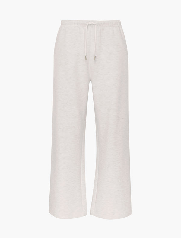 Ninety Percent Classic Lounge Sweatpant In Oatmeal Marl
