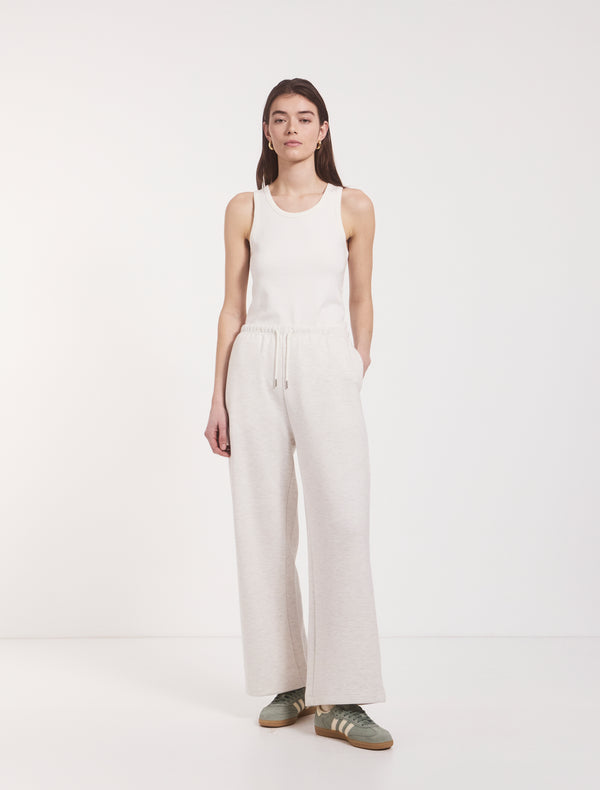 ninety percent Classic Lounge Sweatpant in Oatmeal Marl