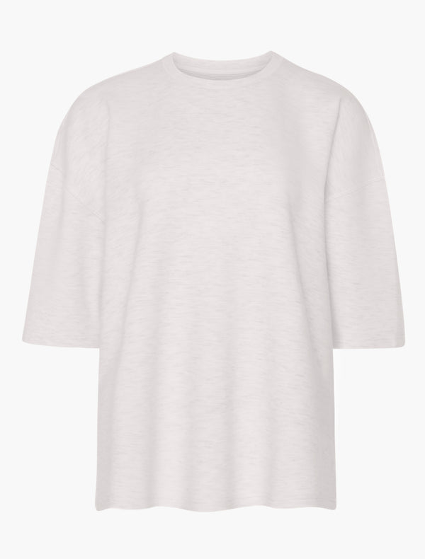 Ninety Percent Classic Lounge T-Shirt In Oatmeal Marl