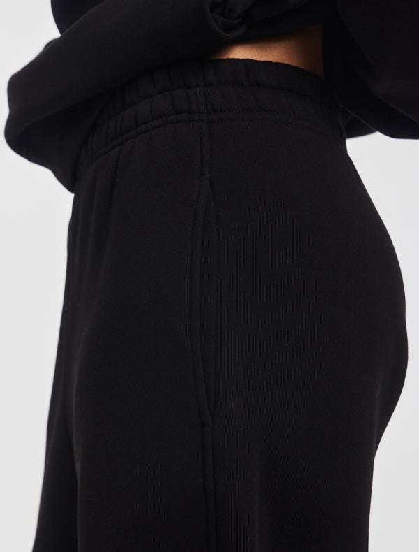 Ninety Percent Ellery Barrel Leg Sweatpant In Black