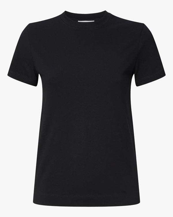 Ninety Percent Lightweight Cotton Fitted T-Shirt In Black