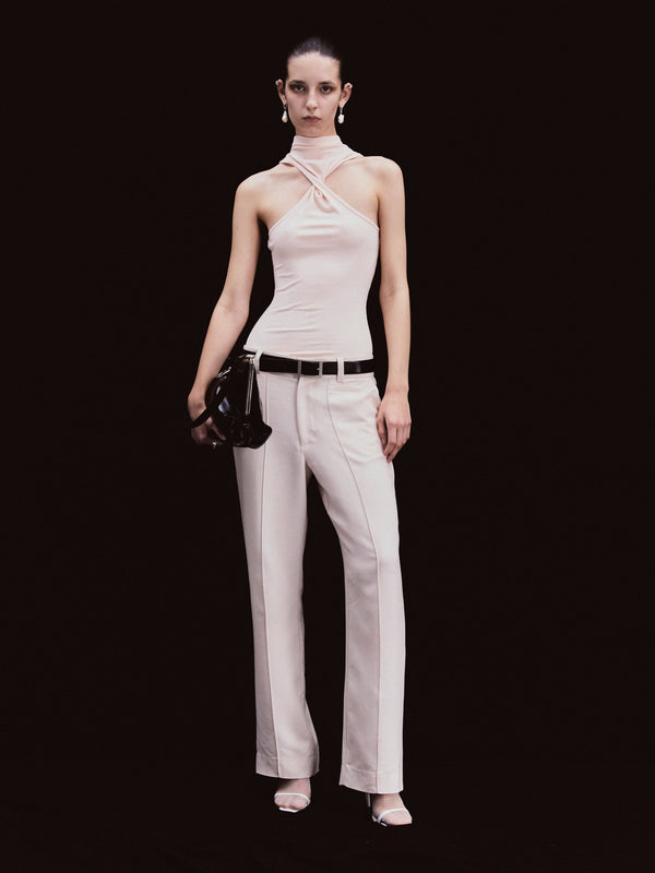 ninety percent Azores Trouser in Tahini