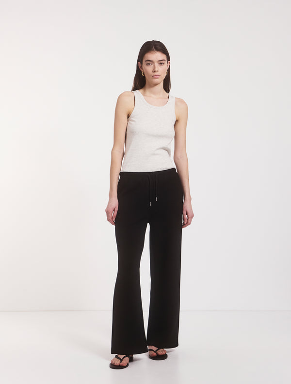 Ninety Percent Classic Lounge Sweatpant In Black