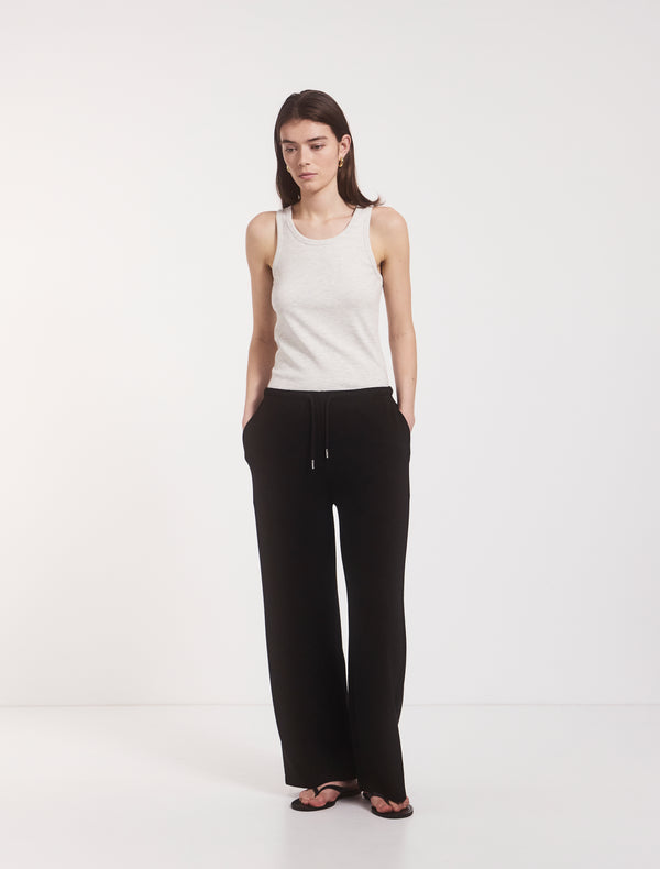 ninety percent Classic Lounge Sweatpant in Black