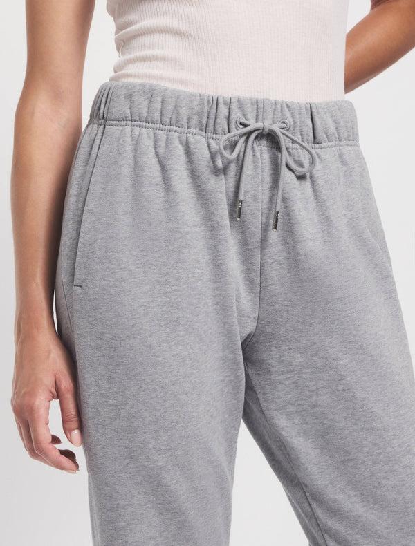 Ninety Percent Classic Sweatpant In Grey Marl