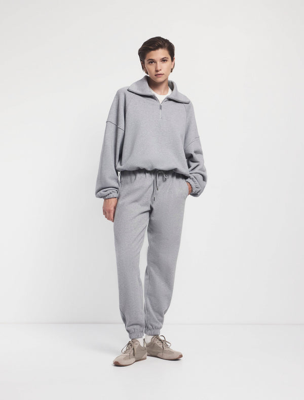 ninety percent Classic Sweatpant in Grey Marl
