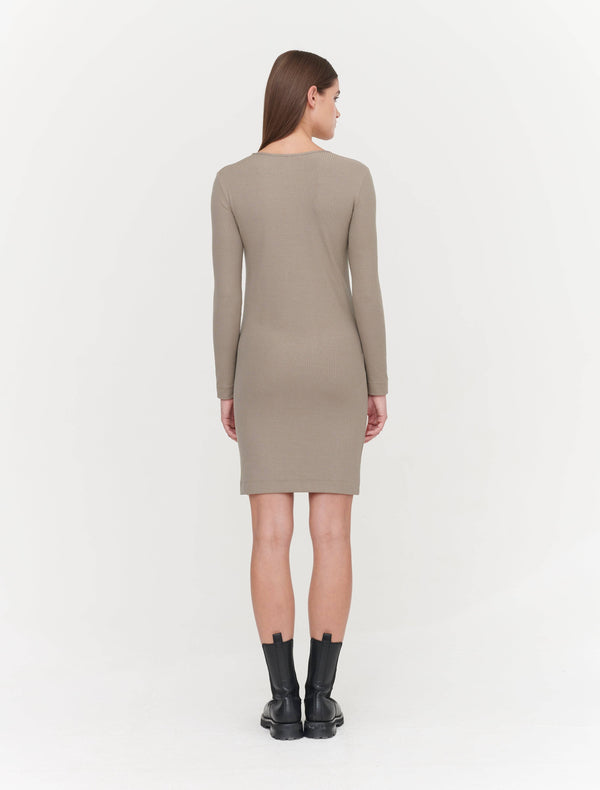 Ninety Percent Genesis Dress In Stone