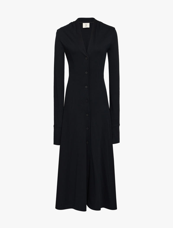 Ninety Percent Glacis Dress In Black