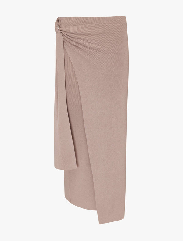 Ninety Percent Kalmia Skirt In Taupe
