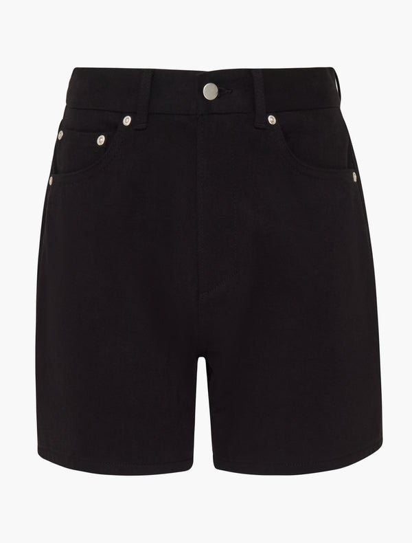 Ninety Percent Organic Cotton Shorts In Black