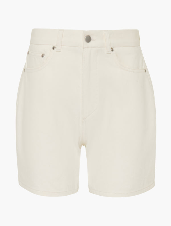 Ninety Percent Organic Cotton Shorts In Off White