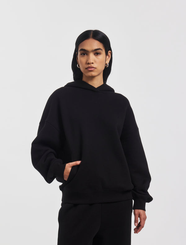 ninety percent Oversized Hoodie in Black