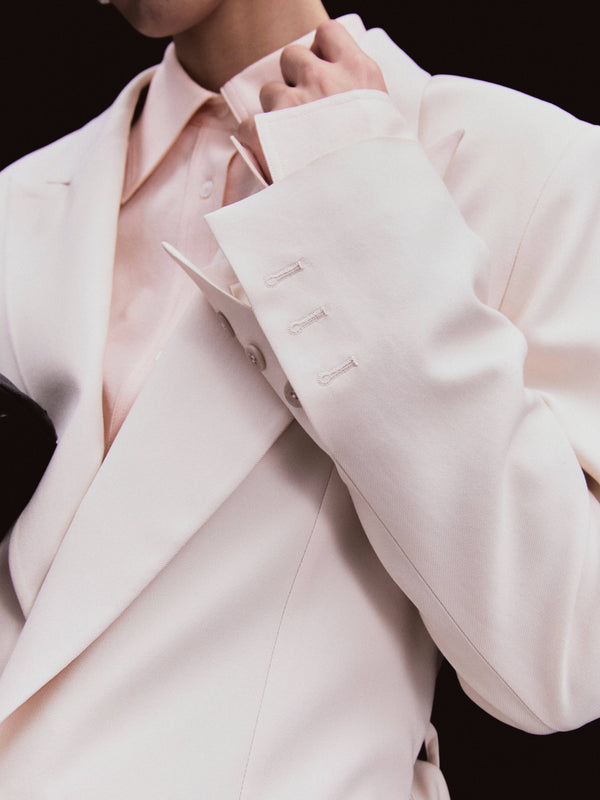 Ninety Percent Owain Jacket In Tahini