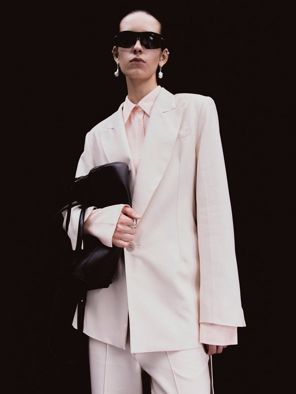 ninety percent Owain Jacket in Tahini