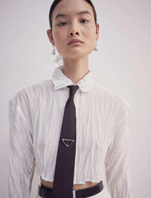 Ninety Percent Qui Shirt In White