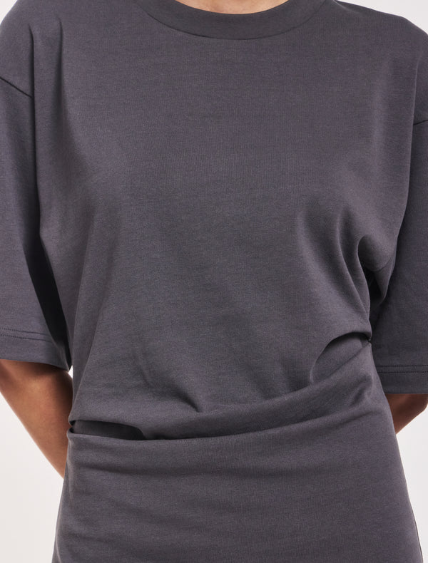 Ninety Percent Raya T-Shirt Dress In Magnet