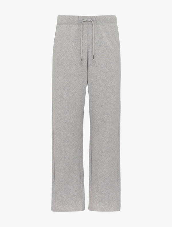 Ninety Percent Straight Leg Sweatpant In Grey Marl
