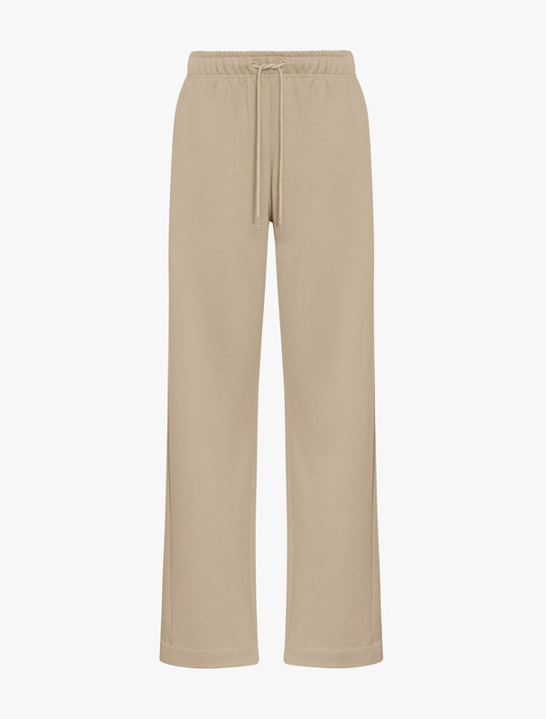 Ninety Percent Straight Leg Sweatpant In Taupe