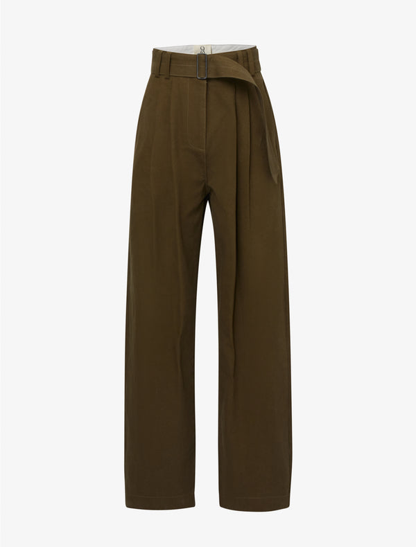 Ninety Percent Tino Cargo Pant In Moss