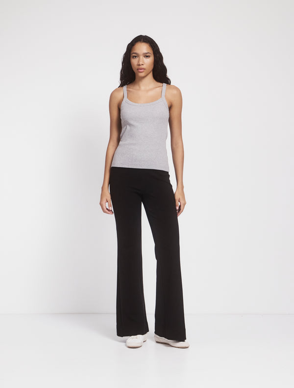 ninety percent Wide Leg Travel Pant in Black