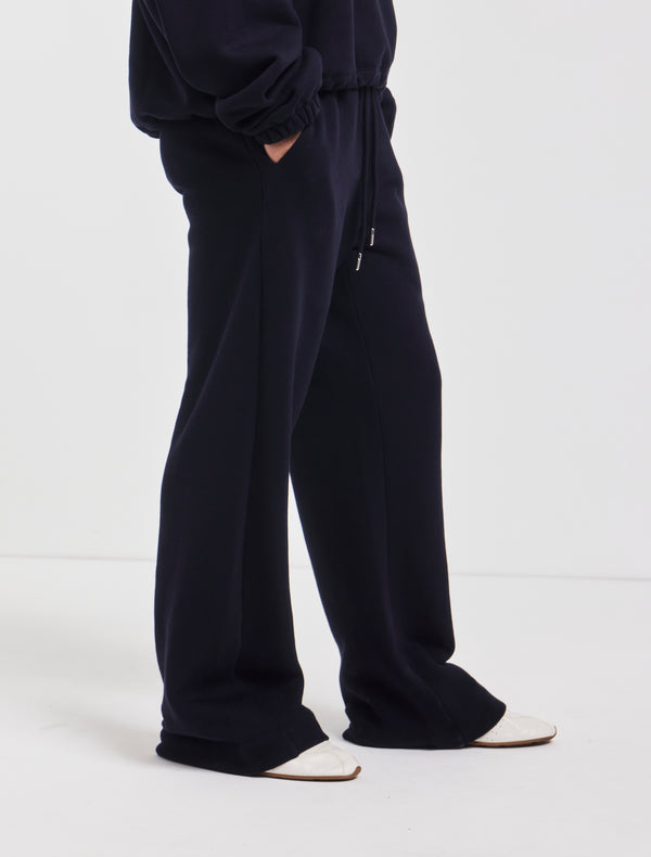 Ninety Percent Straight Leg Sweatpant In Darkest Navy