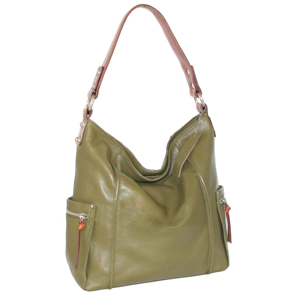 nino bossi Alberta Leather Hobo