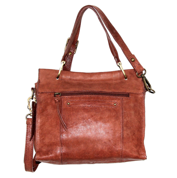 Nino Bossi Alexis Leather Satchel