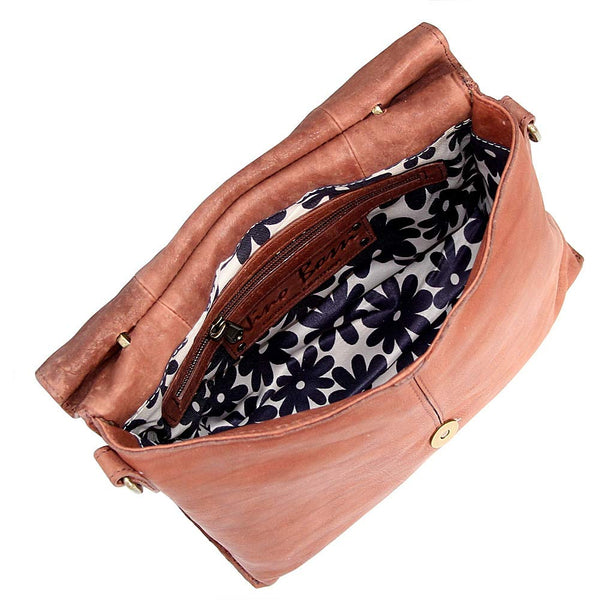 Nino Bossi Alexis Leather Satchel