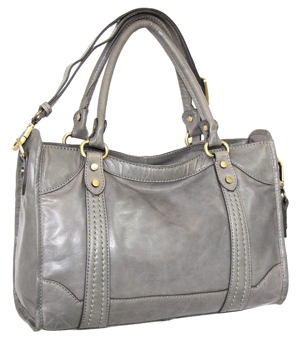 nino bossi Amber Leather Satchel