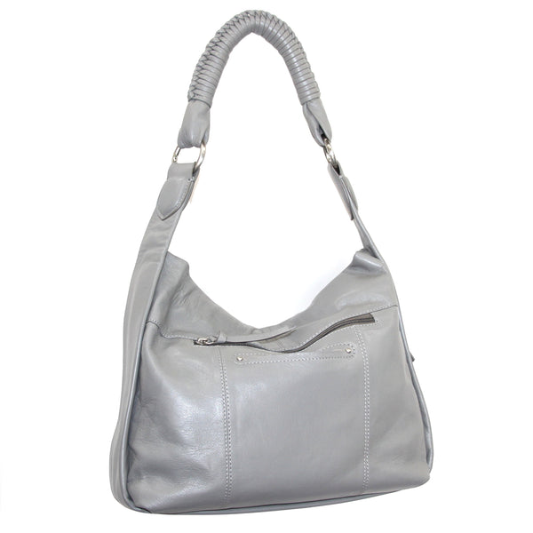 Nino Bossi Braided Handle Hobo