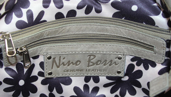 Nino Bossi Braided Handle Hobo