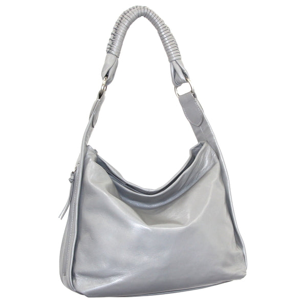 nino bossi Braided Handle Hobo