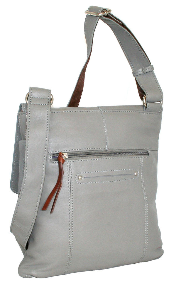 Nino Bossi California Leather Crossbody Bag