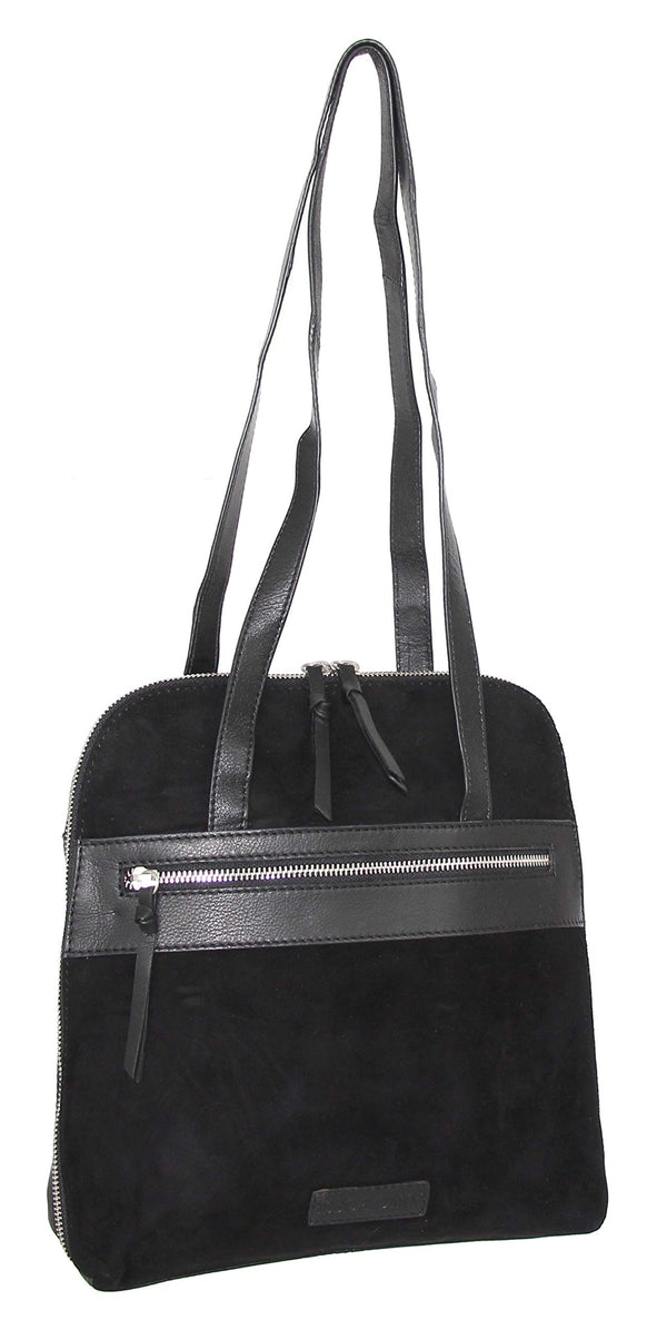 nino bossi Cool Convertible Tote/Back Pack (Black)