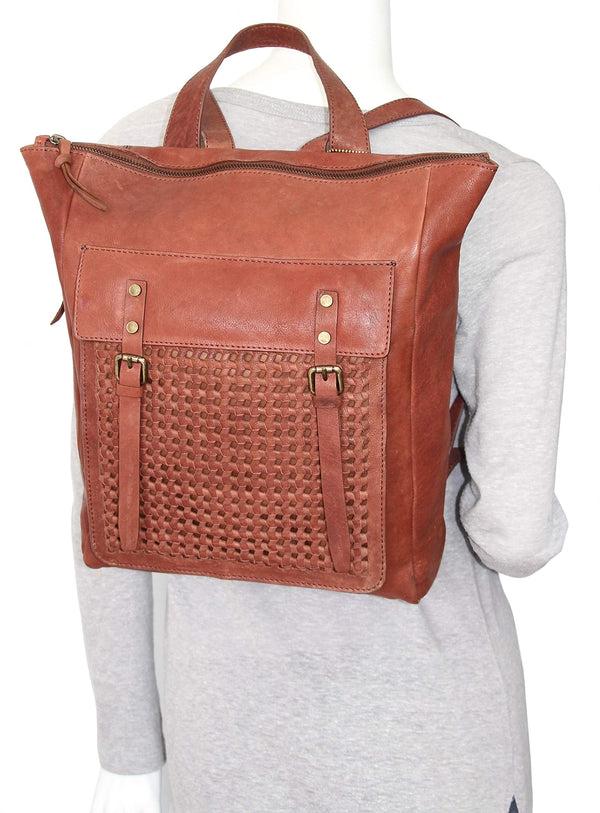Nino Bossi Elaina Leather Backpack