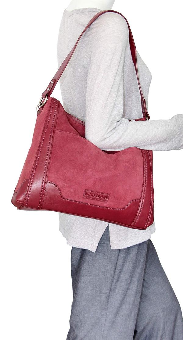 Nino Bossi Hottie Leather Hobo