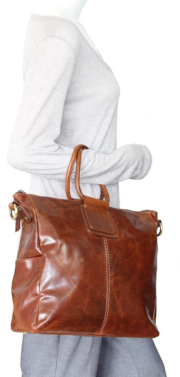 Nino Bossi Jara's Ring Leather Tote
