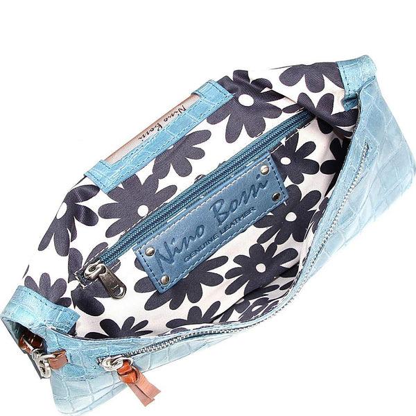 Nino Bossi Nichole Leather Clutch