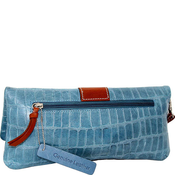 Nino Bossi Nichole Leather Clutch