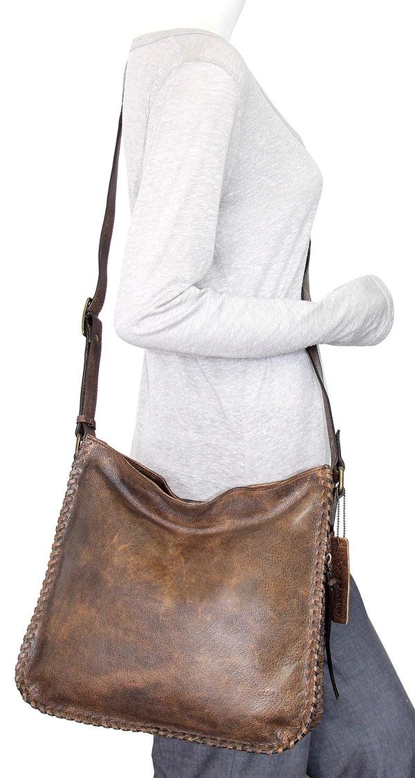 Nino Bossi Shauna Leather Crossbody Bag