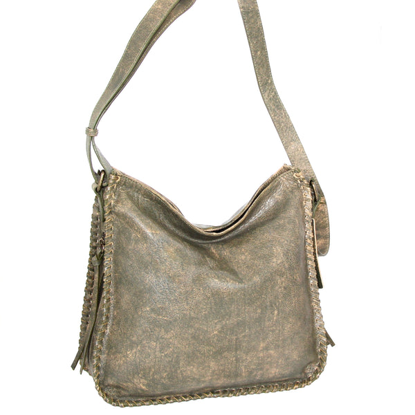 nino bossi Shauna Leather Crossbody Bag