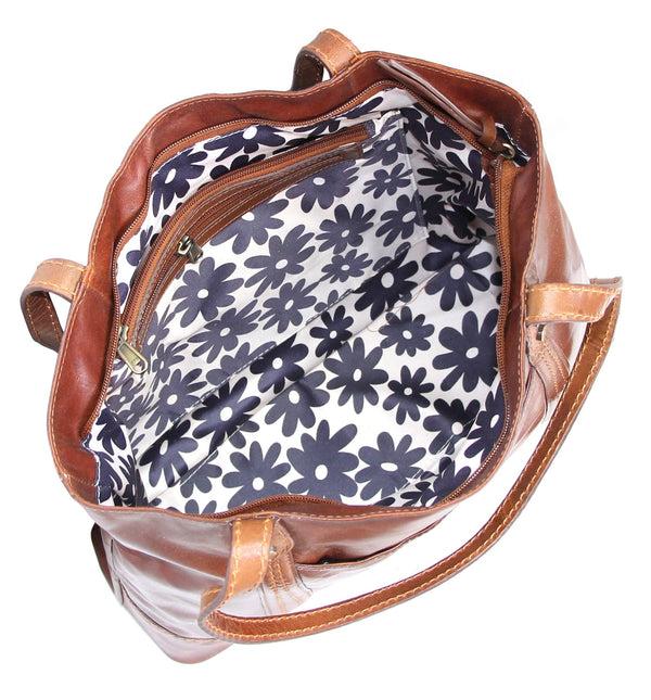 Nino Bossi Tiara Leather Tote