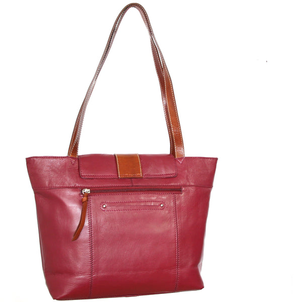 Nino Bossi Tilly Leather Tote