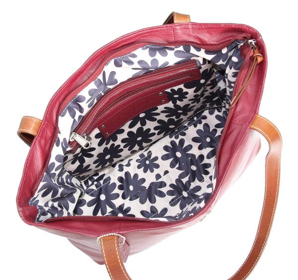 Nino Bossi Tilly Leather Tote