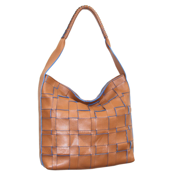 nino bossi Wanda Woven Hobo