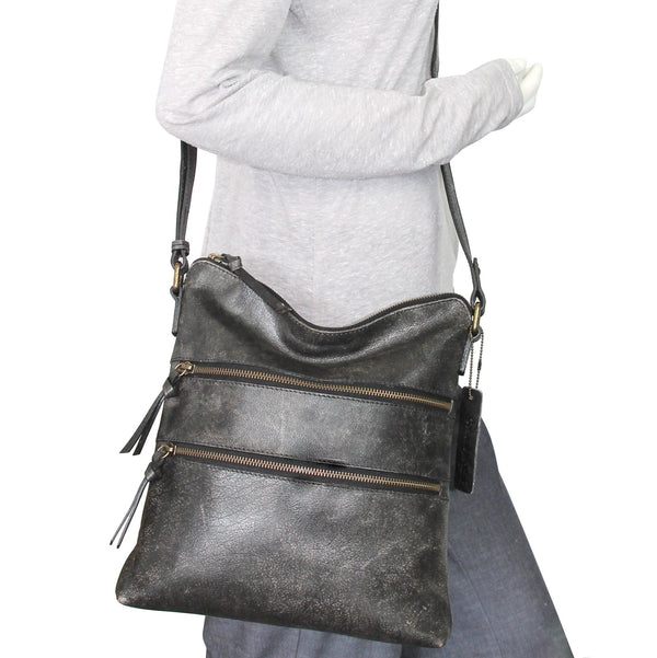 Nino Bossi Zuri Leather Crossbody Bag