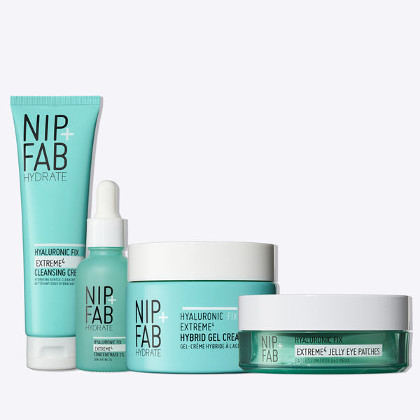 nip fab Hyaluronic Acid Fix Hydrating Routine Kit for Dry Sensitive Skin