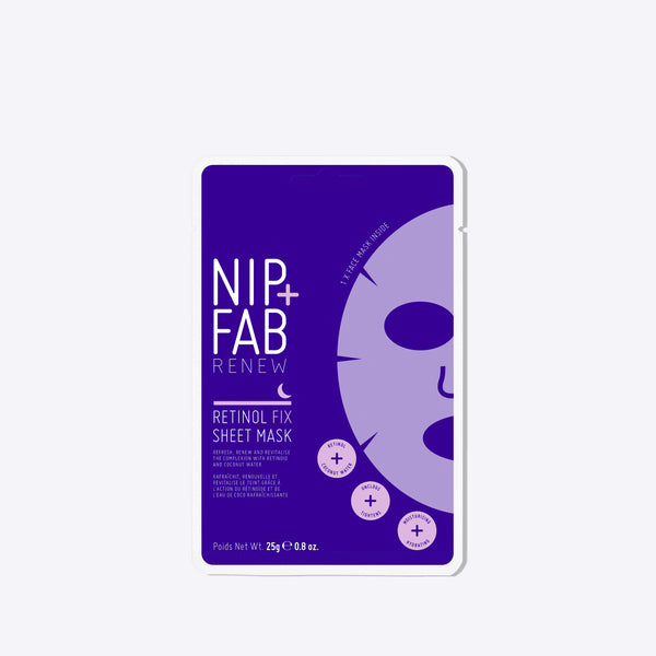 nip fab Retinol Fix Sheet Mask